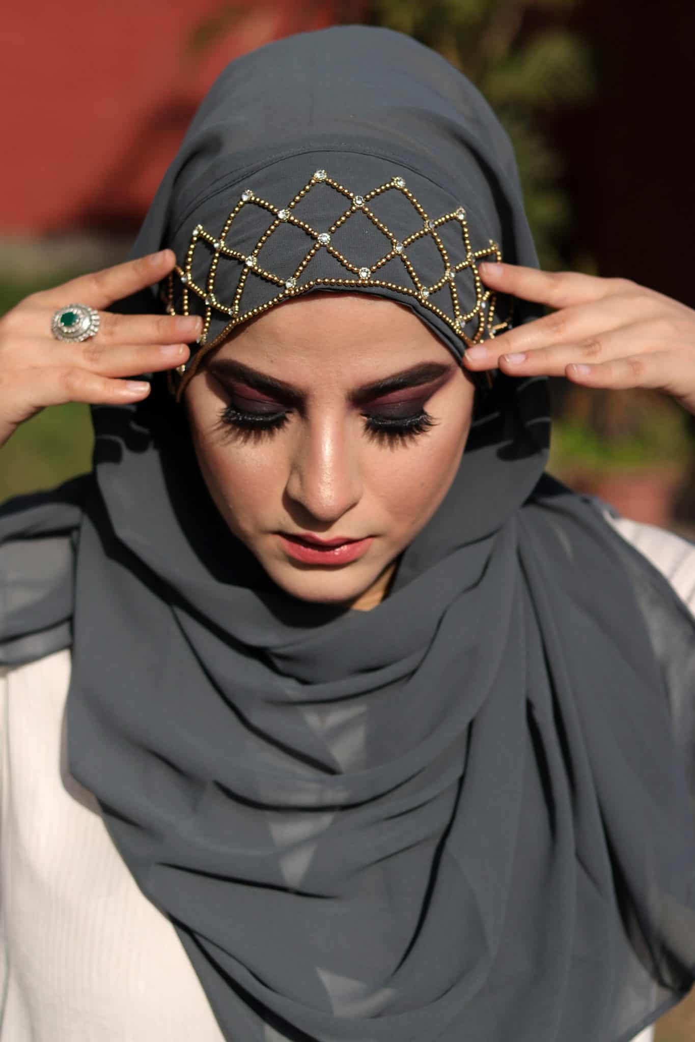 Dark Grey Luxury Hijab 2.0 – That Adorbs Hijab