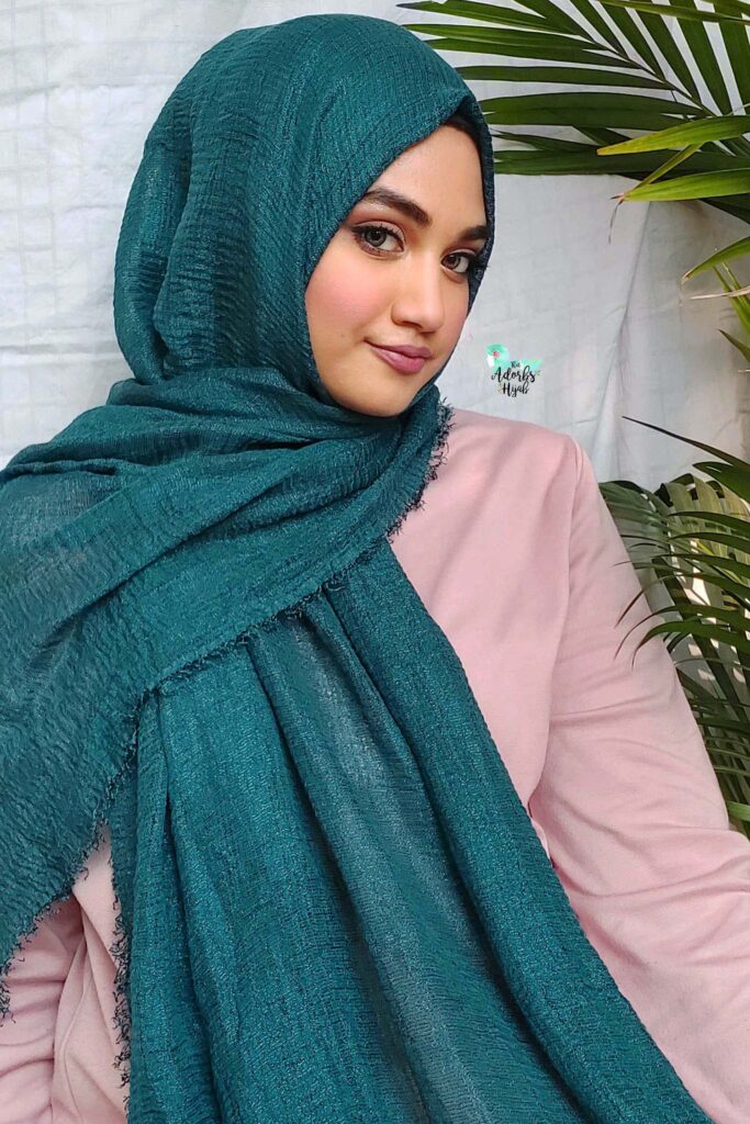 cotton shimmer hijab