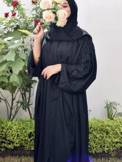 abaya designs with stone 2022