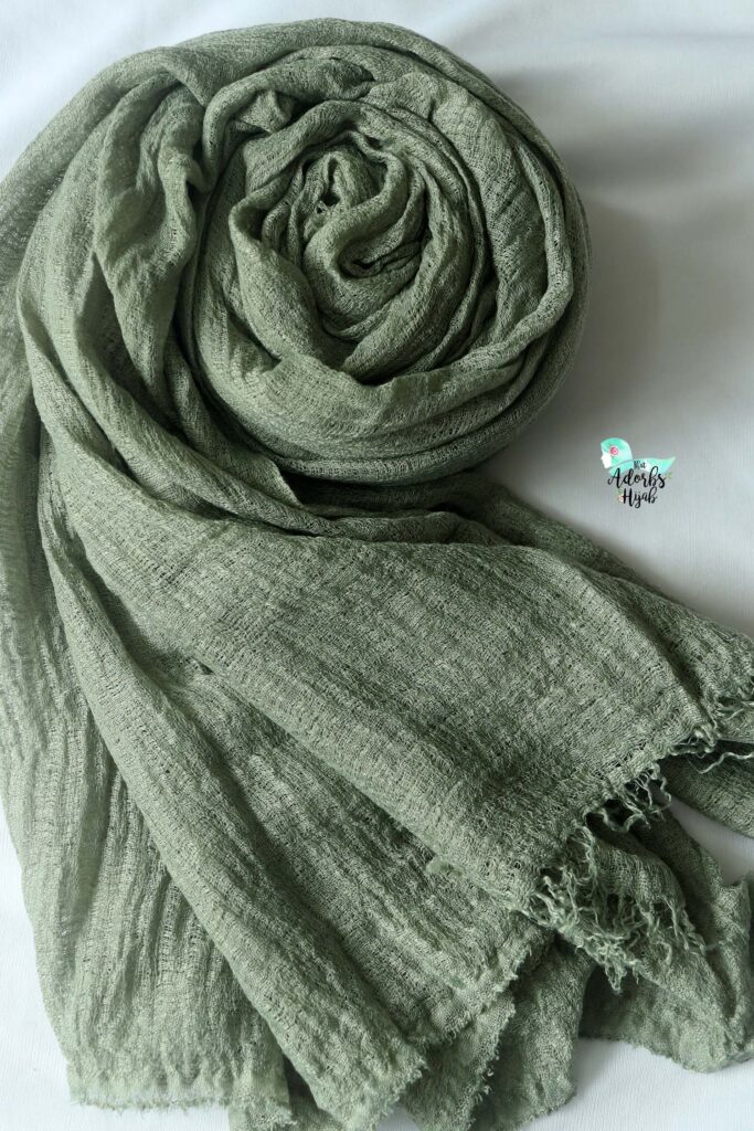 Dusty Mint Heavy Premium Cotton Hijab
