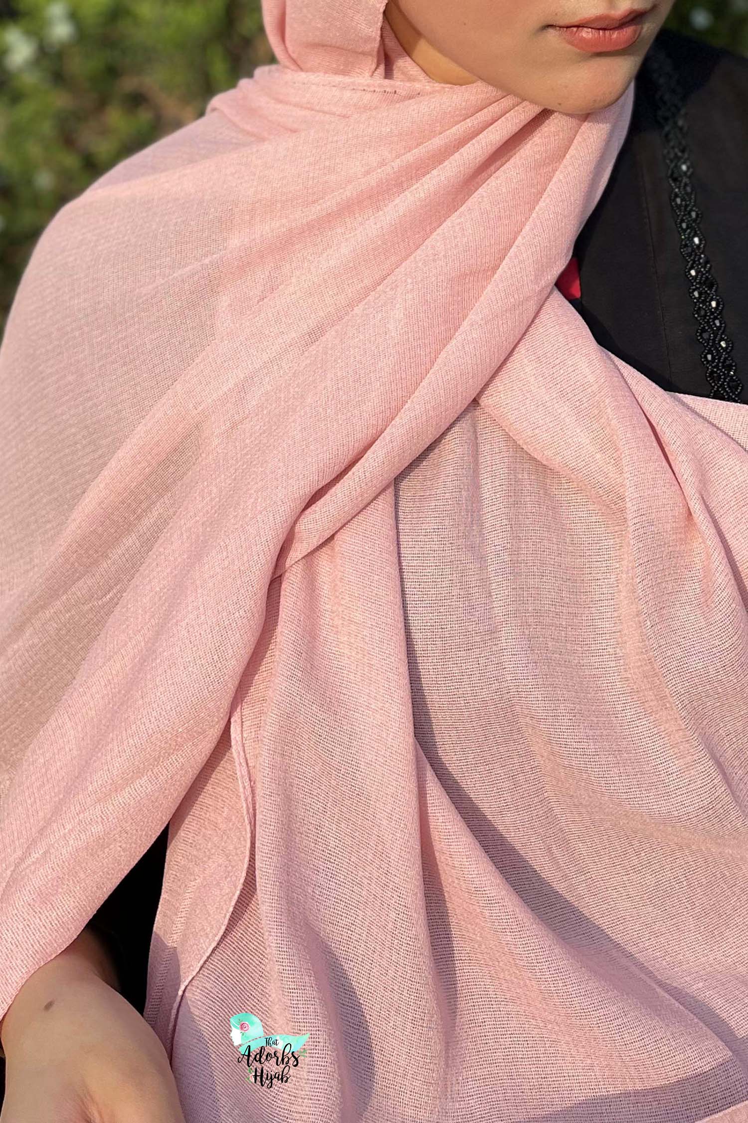 Blush Galaxy Internet Cotton Hijab That Adorbs Hijab