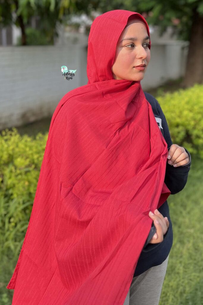 Scarlet Flawless Chiffon Hijab