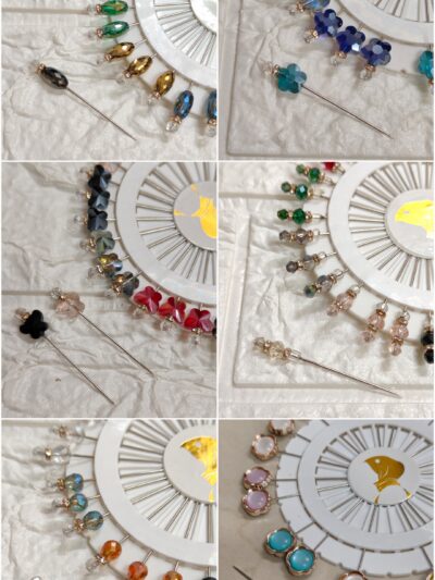 Crystal Pins - Set of 20/30