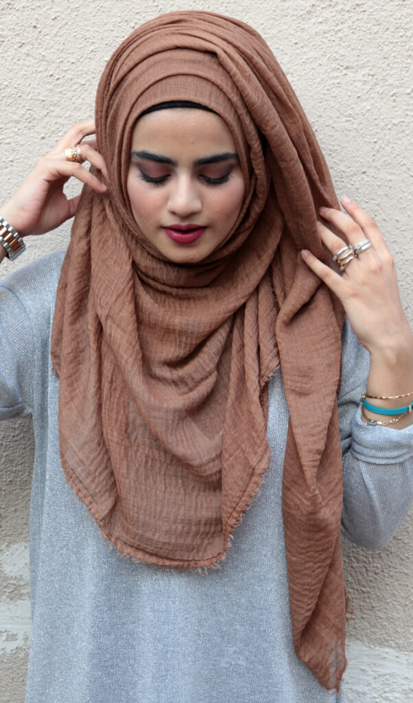 Coffee Premium Cotton Hijab