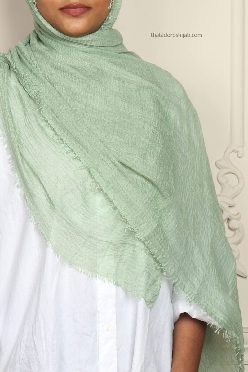 Key Lime Premium Cotton Hijab