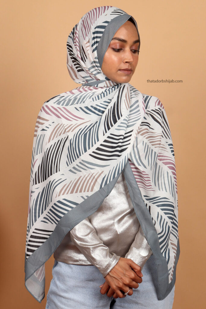 Tropical Breeze Printed Chiffon Hijab