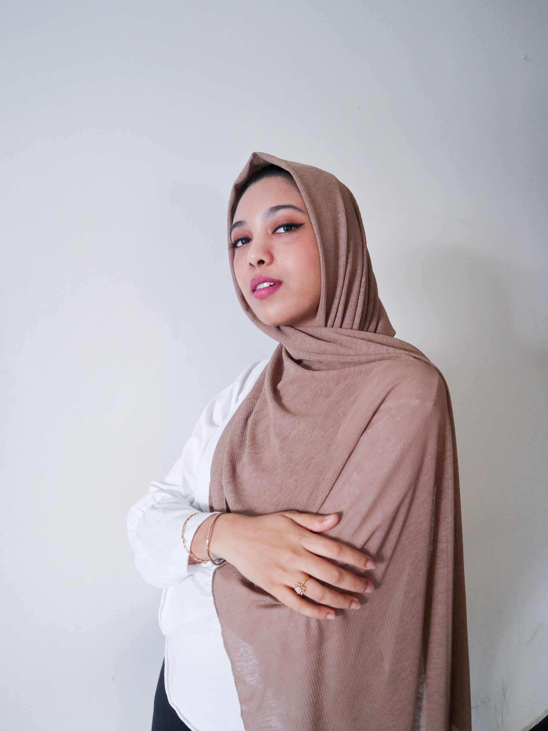 Sand Textured Jersey Hijab