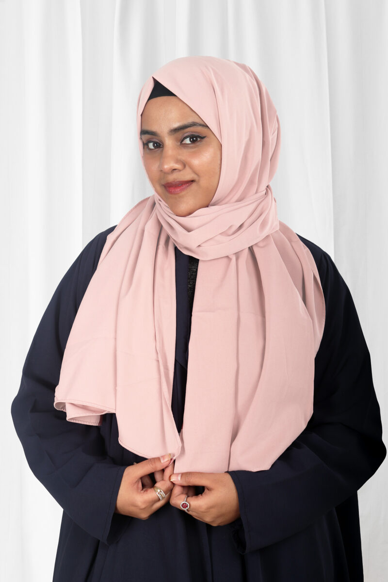 Baby Pink Premium Georgette Hijab