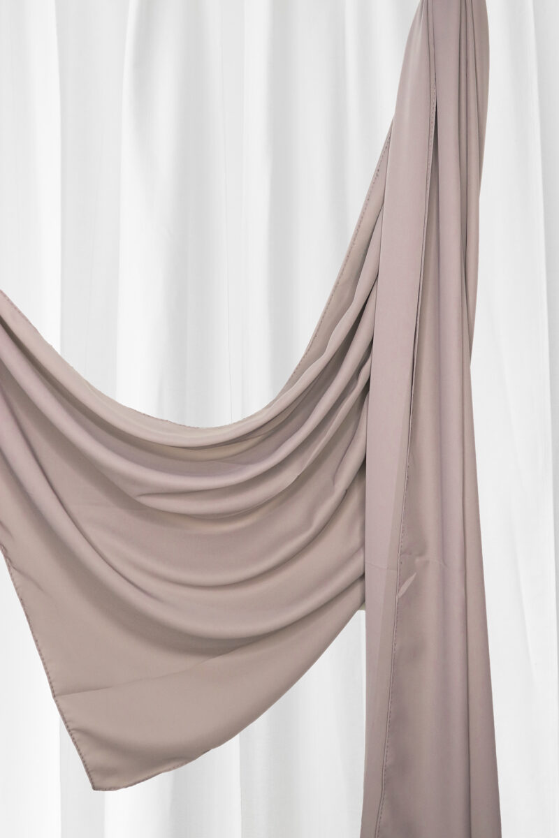 Taupe Premium Georgette Hijab