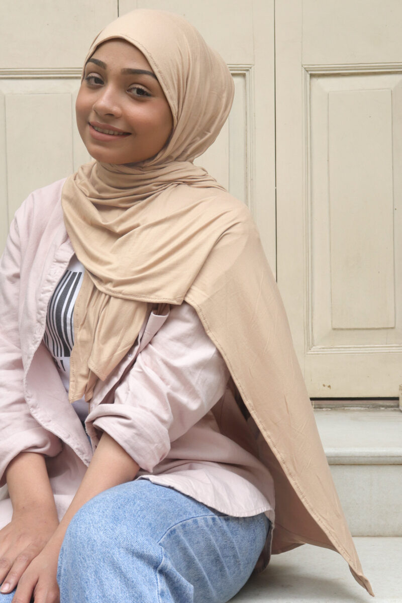 Nude Premium Jersey Hijab