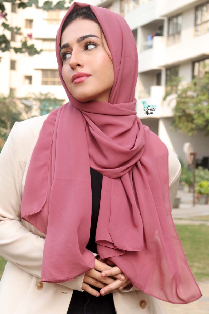 Rose Premium Chiffon Hijab