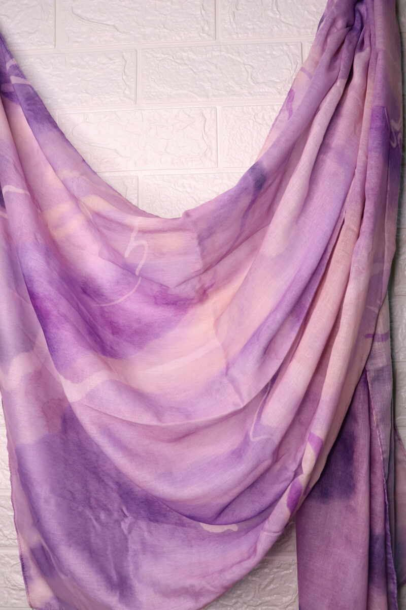 Lilac Whisper Printed Modal Hijab
