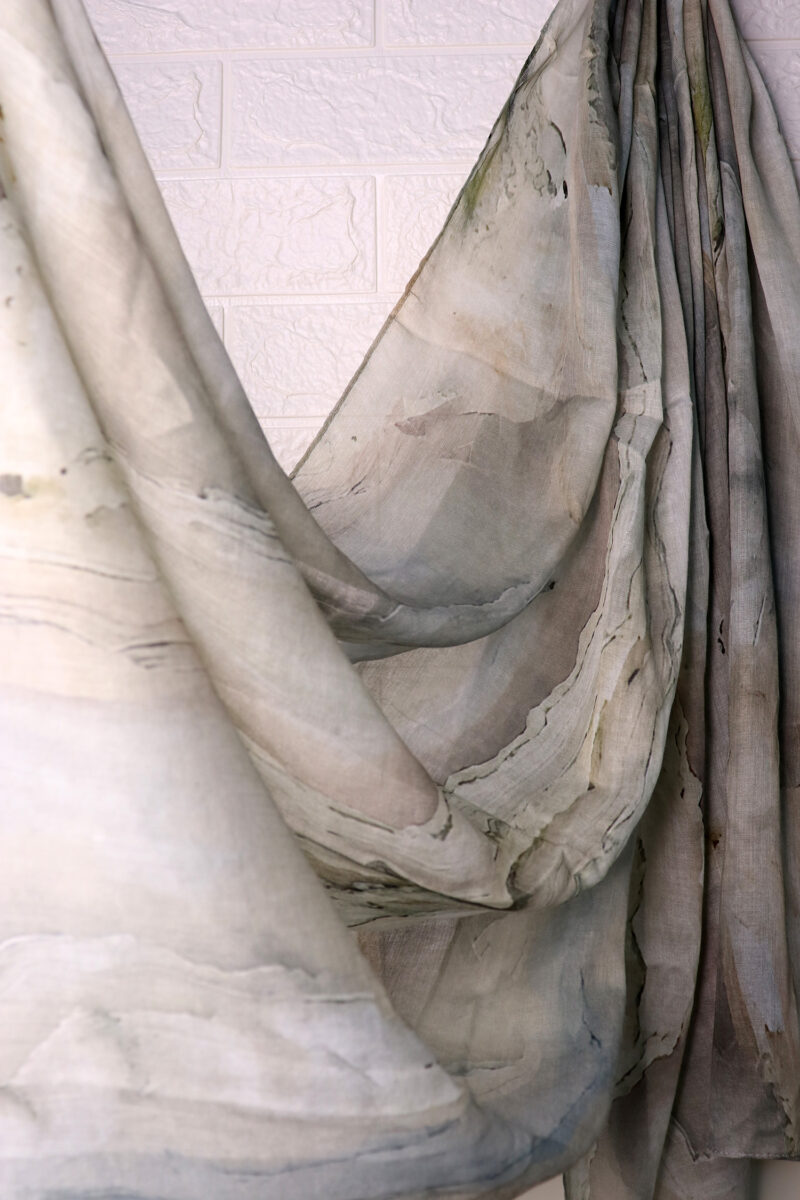 Sandstone Glow Printed Modal Hijab - Image 2