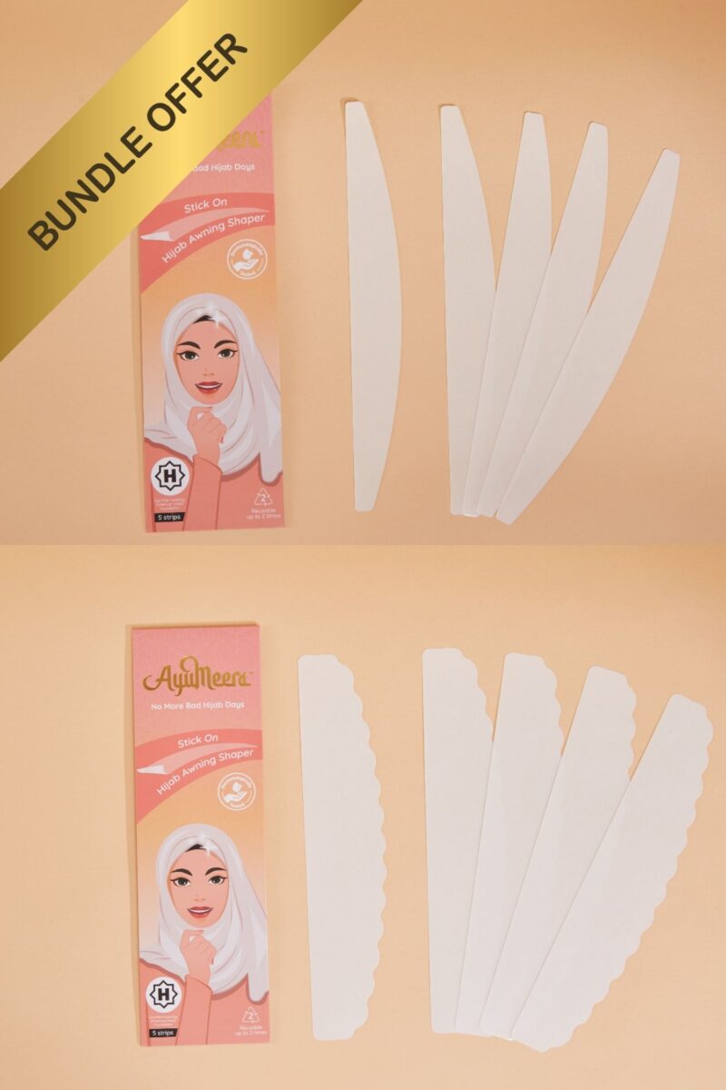 Hijab Awning Shaper Tapes - Glamour & Classy