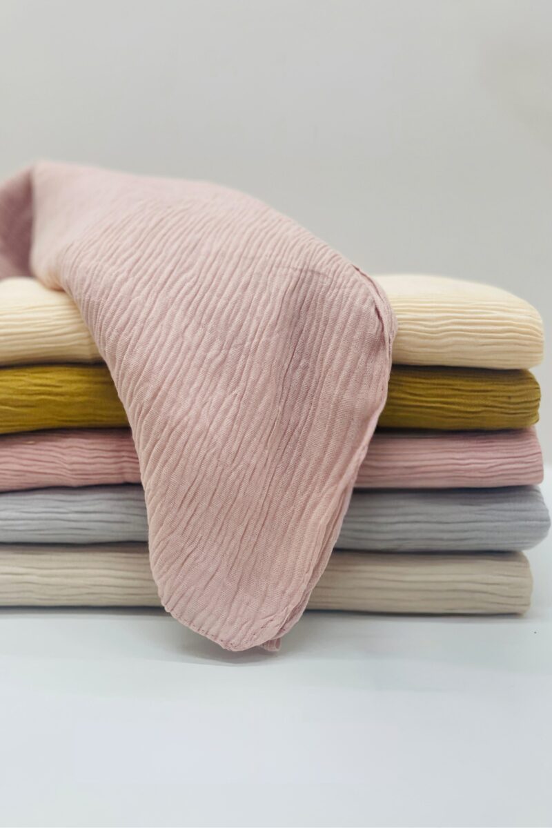 Premium Ribbed Cotton Hijabs - Cool tones | Maxi Sized - Image 2