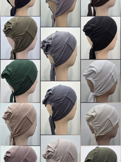 Premium Bamboo Jersey tie back Undercap (Shades 26-41)