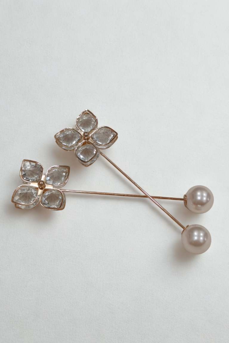 Floral Pins - Set of 2