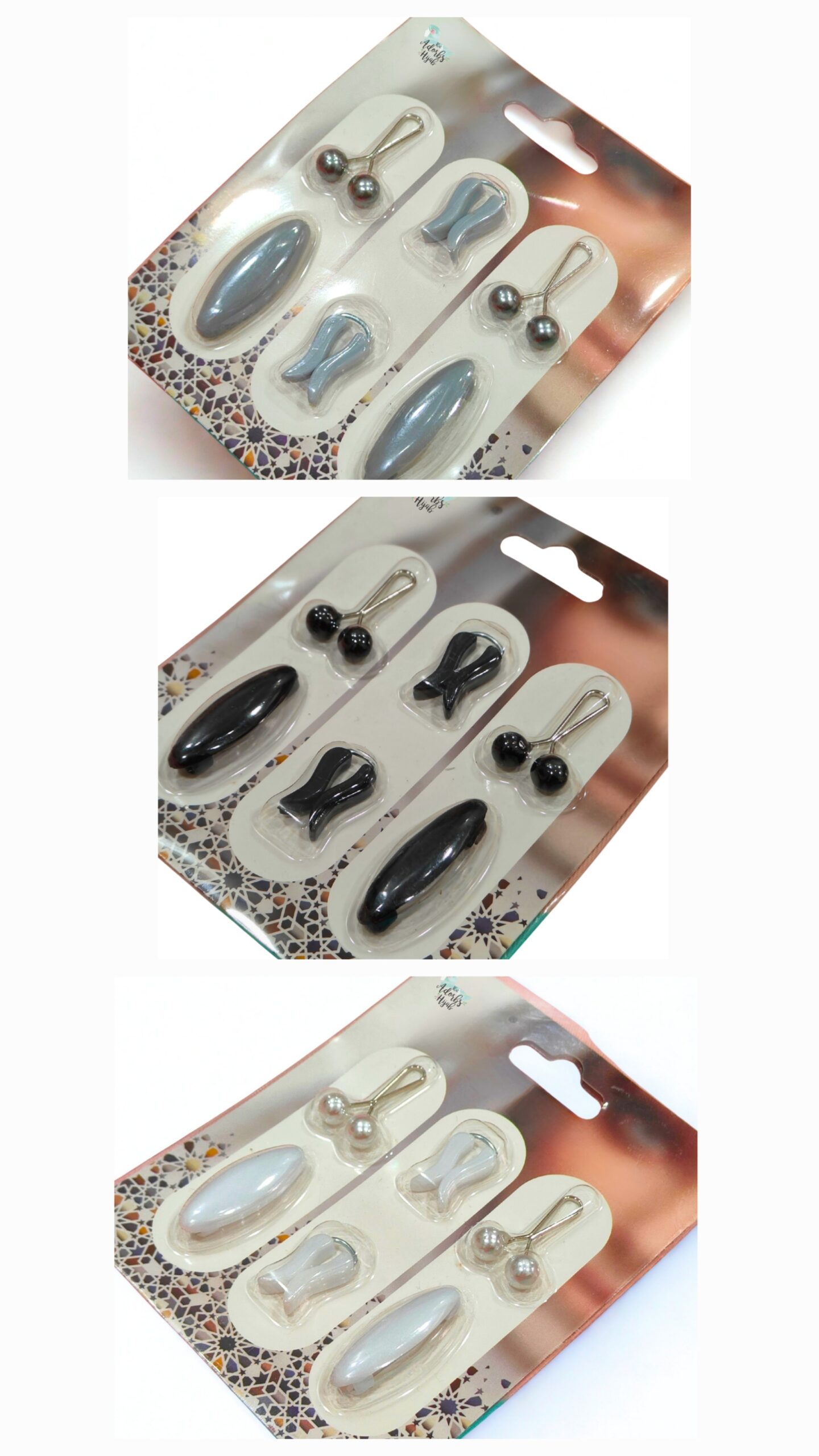 Hijab Pins Combo Set - The Complete Styling Kit
