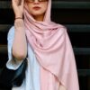 Blush Muna Satin Hijab