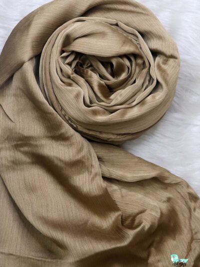 Bronze Muna Satin Hijab