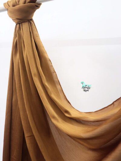 ginger muna satin hijab