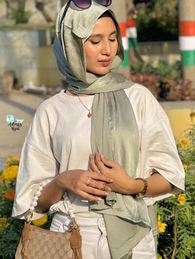 Pickle Muna Satin Hijab