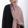 Taupe Muna Satin Hijab