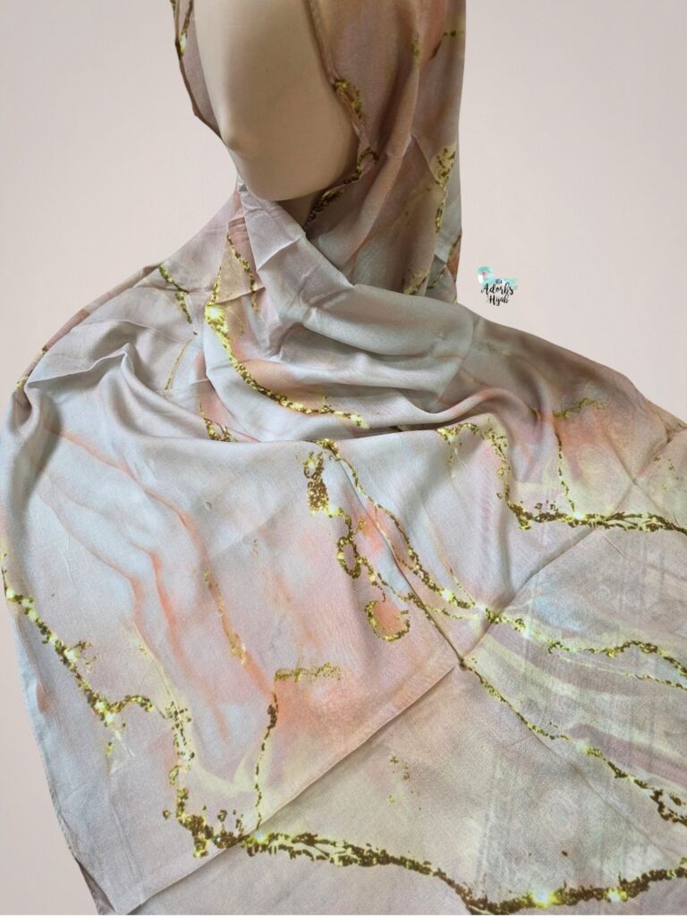 Gilded Quartz Printed Modal Hijab