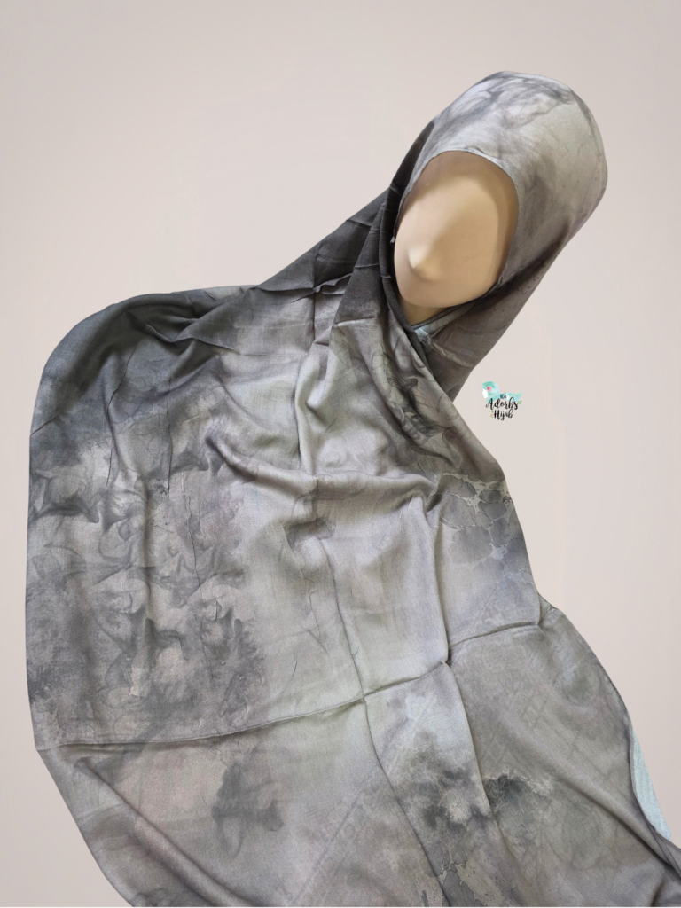 Thundercloud Printed Modal Hijab