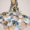 Cobalt Horizon Printed Modal Hijab