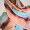 Cosmic Apricot Printed Modal Hijab