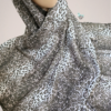 Ash Leopard Printed Modal Hijab