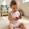 Infant Unisex Baby Clothing Set - Ditsy Pink Floral