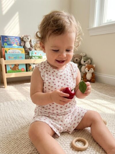 Infant Unisex Baby Clothing Set - Ditsy Pink Floral