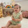 Infant Unisex Baby Clothing Set - Sloth Mint