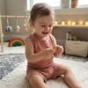 Infant Unisex Baby Clothing Set - Mauve