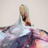 Terracotta Rose Printed Modal Hijab