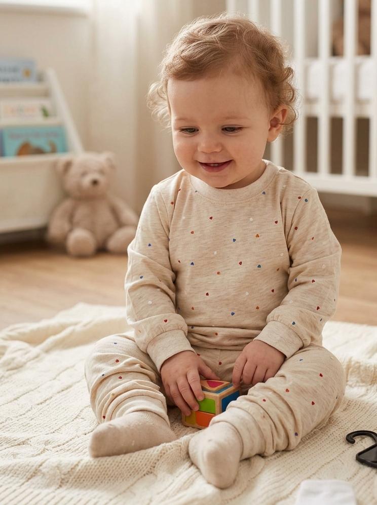 Confetti Hearts Pyjama Set