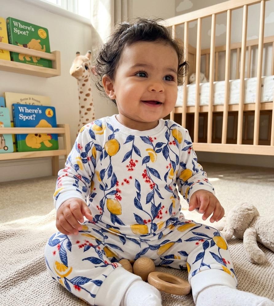 Zesty Sunshine Pyjama Set