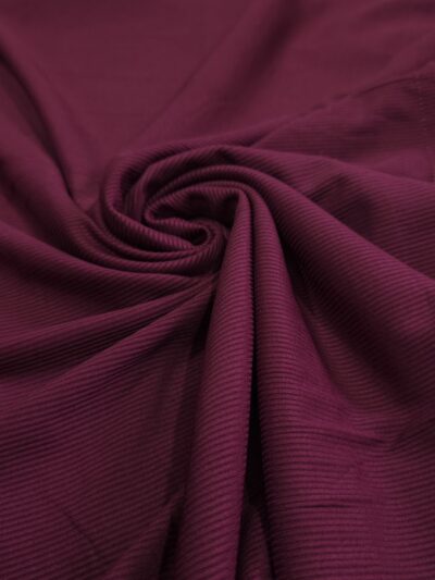 Plum Heavy Ribbed Jersey Hijab