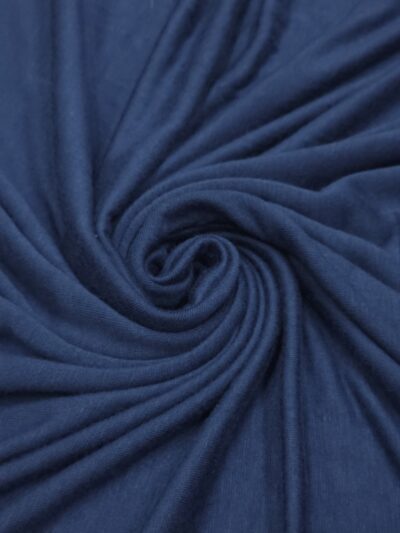 Classic Navy Blue Butter Jersey Hijab