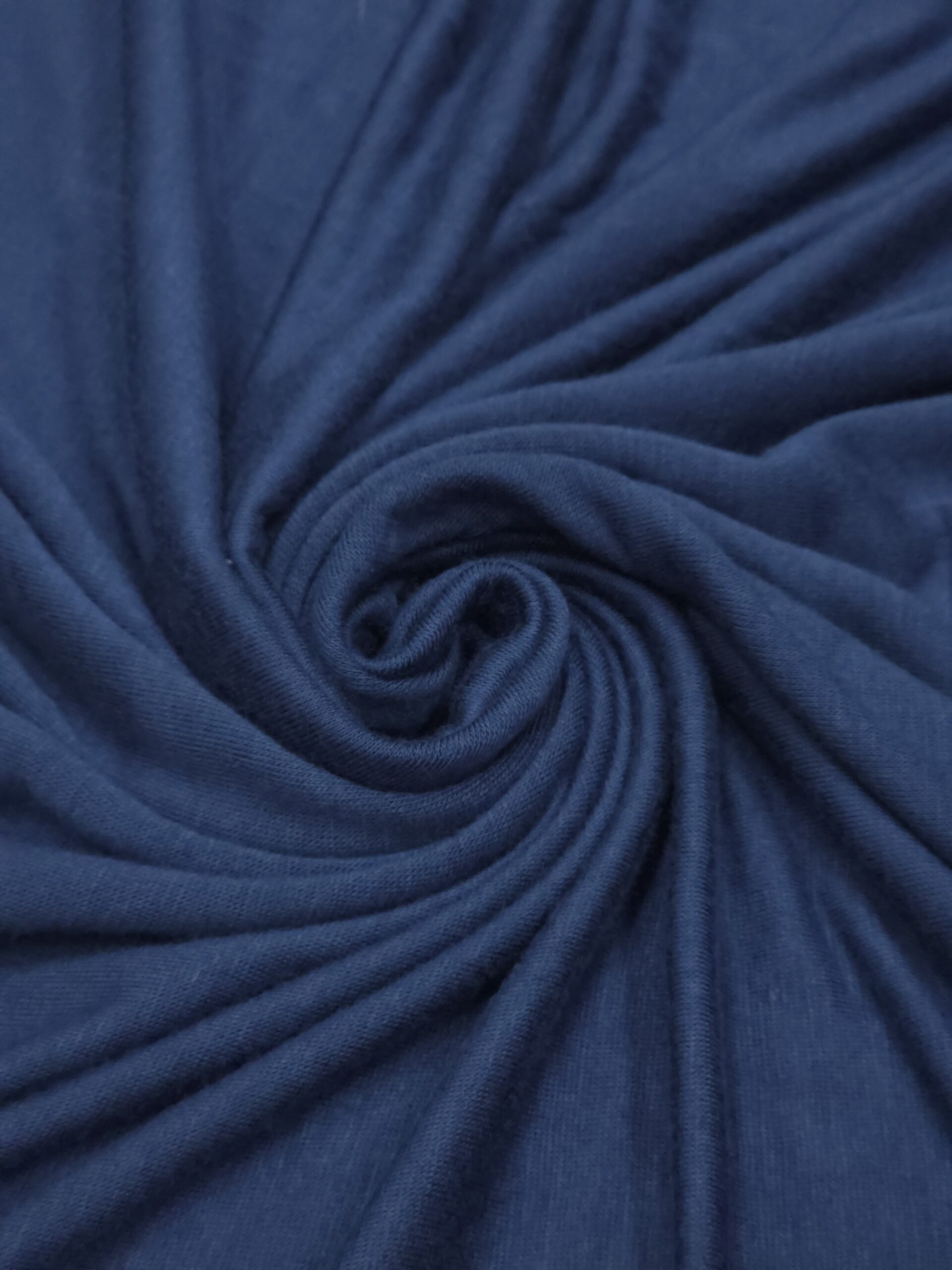 Classic Navy Blue Butter Jersey Hijab