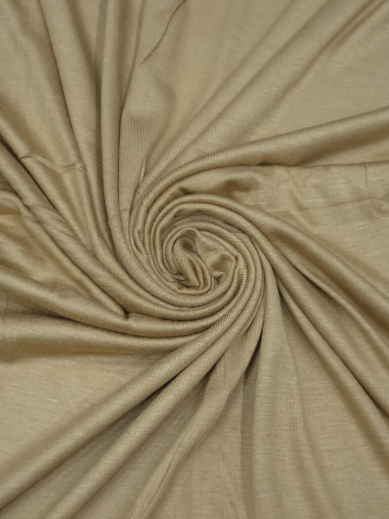 Warm Sandy Beige Butter Jersey Hijab