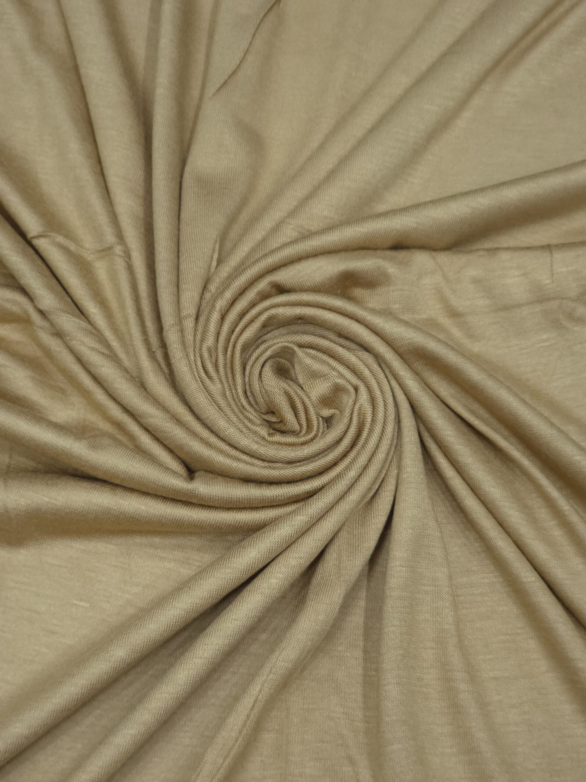 Warm Sandy Beige Butter Jersey Hijab