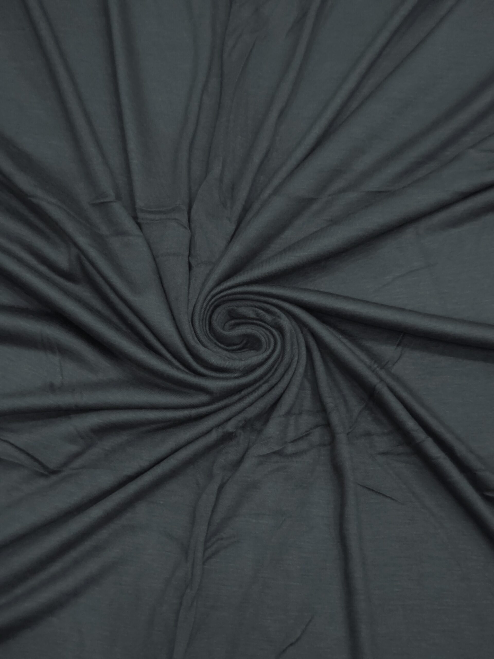 Deep Charcoal Butter Jersey Hijab