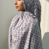 Blue Eclipse Printed Modal Hijab