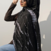 Denim Ripple Printed Modal Hijab