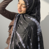 Denim Ripple Printed Modal Hijab