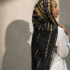 Turmeric Ripple Printed Modal Hijab