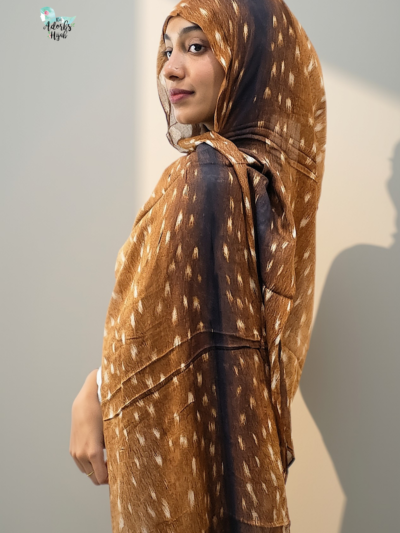 Fawn Printed Modal Hijab